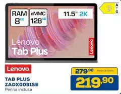 Lenovo - Tab Plus ZADX0091SE