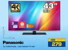 Panasonic - Tx-43mx710e - Led Smart Tv 43"