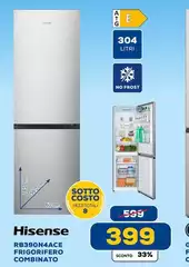 Hisense - RB390N4ACE Frigorifero Combinato
