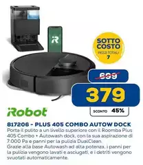 iRobot - 817206 Plus 405 Combo Autow Dock