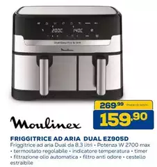 Moulinex - Friggitrice Ad Aria EZ905D