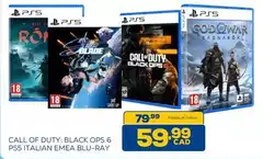 Sony - Call Of Duty: Black Ops 6 Ps5 Italian Emea Blu-ray