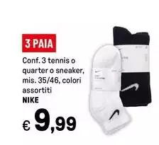 Nike - Conf. 3 Tennis O Quarter O Sneaker