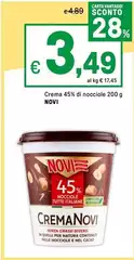 Novi - Crema 45% Di Nocciole