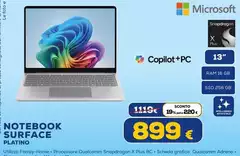 Microsoft - Notebook Surface Platino