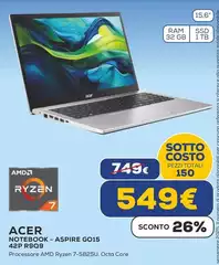 Acer - Notebook-Aspire GO15 42P R9Q9