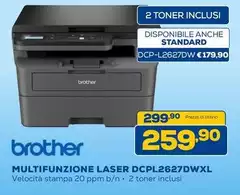 Brother - Multifunzione Laser Dcpl2627dwxl