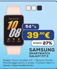 Samsung - Smartwatch Galaxy Fit 3