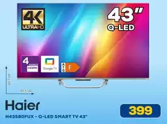 Haier - Q-Led Smart Tv 43"