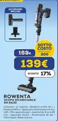 Rowenta - Scopa Ricaricabile RH 6A35