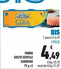 Asdomar - Tonno Gusto Gentile