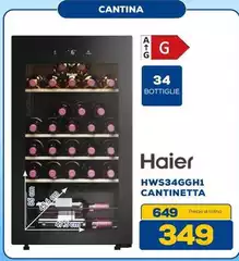 Haier - HWS34GGH 1 Cantinetta