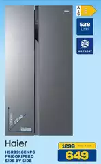 Haier - Hsr3918enpgb Frigorifero Side By Side