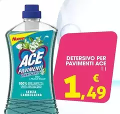 Ace - Detersivo Per Pavimenti