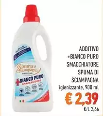 Spuma Di Sciampagna - Additivo +Bianco Puro Smacchiatore