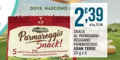 Parmigiano reggiano - Snack Al Parmigiano Reggiano Parmareggio