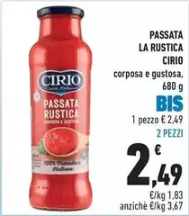 Cirio - Passata La Rustica