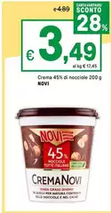 Novi - Crema 45% Di Nocciole