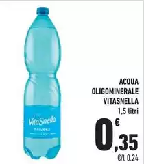 Vitasnella - Acqua Oligominerale