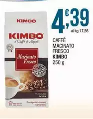 Kimbo - Caffè Macinato Fresco
