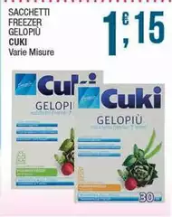 Cuki - Sacchetti Freezer Gelopiù