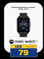 Motorola - Moto Watch 70