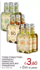 Tomarchio - Limonata/Chinotto/Aranciata Bio