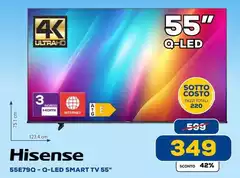 Hisense - 55E79Q Q-Led Smart TV 55"