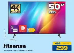 Hisense - Led Smart Tv 50"
