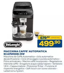 De Longhi - Macchina Caffe' Automatica Ecam2936lbw