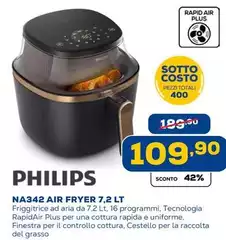 Philips - Na342 Air Fryer 7.2 Lt