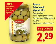 Baresa - Olive Verdi Giganti XXL