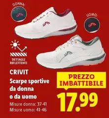 Crivit - Scarpe Sportive Da Donna O Da Uomo