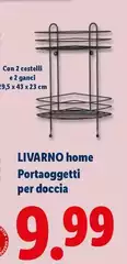 Livarno Home - Portaoggetti Per Doccia