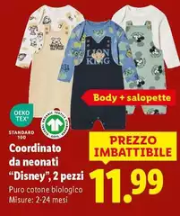 Disney - Coordinato Da Neonati