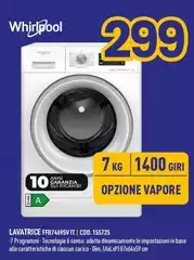 Whirlpool - Lavatrice FFB7469SV IT