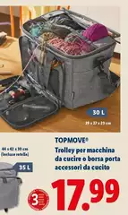 Trolley Per Macchina Da Cucire Borsa Porta Accessori Da Cucito