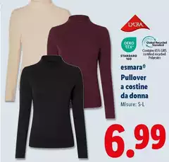 Oeko Tex - Pullover A Costine Da Donna