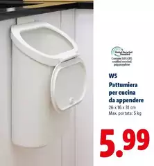W5 - Pattumiera Per Cucina Da Appendereal
