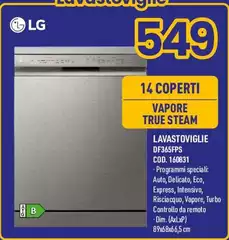 LG - Lavastoviglie DF365FPS