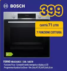 Bosch - Forno HBA534BS3