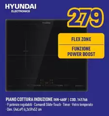 Hyundai - Piano Cottura Induzione IHN-460F