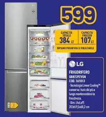 LG - Frigorifero GBB72PZVGN