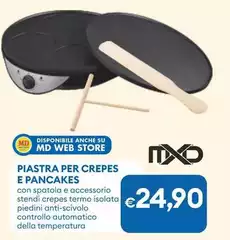 Mxd - Piastra Per Crepes E Pancakes