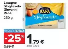 Rana - Lasagne Sfogliavelo