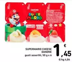 Danone - Supermario Cheese