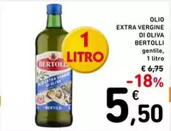 Bertolli - Olio Extra Vergine Di Oliva