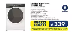 Whirlpool - Lavatrice WWS725 D IT