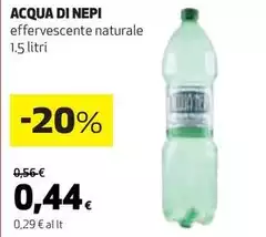 Acqua di nepi - Effervescente Naturale