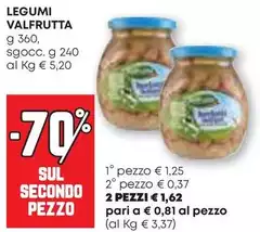 Valfrutta - Legumi